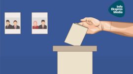 Ilustrasi pemungutan suaran Pemilu. (Dok Media Info Expres/M. Rifai Azhari)
