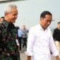 Presiden Joko Widodo bersama Gubernur Jateng Ganjar Pranowo. (Instagram.com/@@ganjarpranowo)