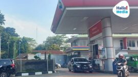 Polda Riau yang berhasil meringkus pelaku penimbun solar subsidi. (Dok. Hallo Media/Banny Rachman)