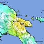 Gempa guncang Papua Nugini. (Dok. BMKG)
