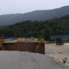 Curah hujan yang tinggi menyebabkan meluapnya Sungai Gumbasa di Kabupaten Sigi. (Dok. BNPB Indonesia)