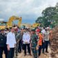 Tanah Longsor akibat gempa bumi kabupaten Cianjur.  (Dok. Biro Pers Sekretariat Presiden/Laily Rachev) 
