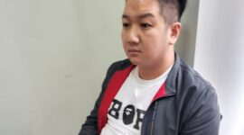 Pengusaha Semarang Agus Hartono mengalami lebam di wajahnya. (Dok. Istimewa)