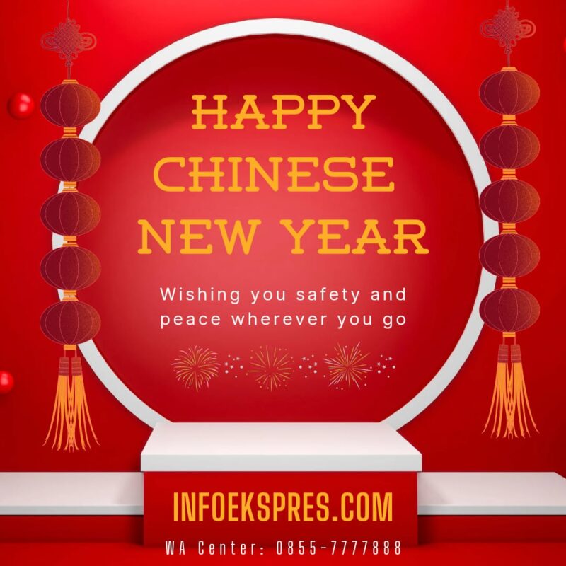 Portal berita Infoekspres.com mengucapkan Selamat Tahun Baru Imlek 2023, semoga Anda selalu beruntung dan bahagia. (Dok. Canva)