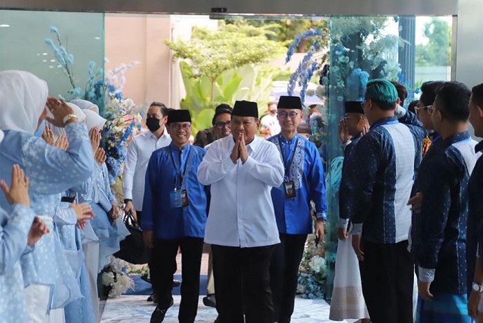 Acara silaturahmi Ramadhan yang digelar oleh PAN. (Instagram.com/@prabowo)
