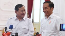 Presiden Joko Widodo Bersama Menteri Pertahanan, Prabowo Subianto. (Dok. Setkab.go.id) 
