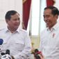 Presiden Joko Widodo Bersama Menteri Pertahanan, Prabowo Subianto. (Dok. Setkab.go.id) 
