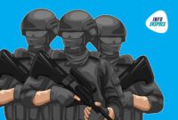 Ilustrasi Teroris. (Dok. Infoekspres.com/M. Rifai Azhari)
