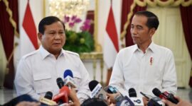 Presiden Jokowi dengan Menteri Pertahanan Prabowo Subianto. (Dok. Presidenri.go.id)
