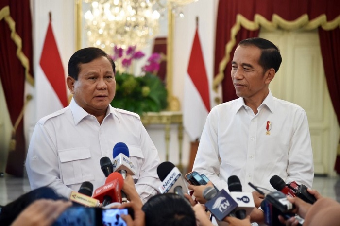 Presiden Jokowi dengan Menteri Pertahanan Prabowo Subianto. (Dok. Presidenri.go.id)
