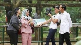 Keluarga Presiden Joko Widodo. (Instagram.com/@ibunegaraindo) 
