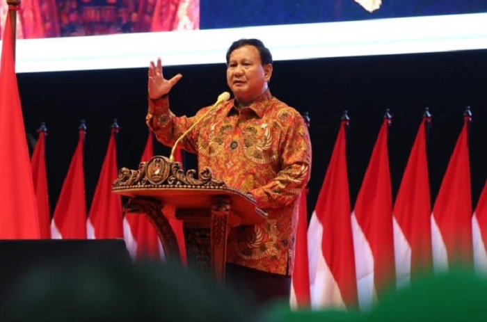 Menteri Pertahanan Prabowo Subianto. (Dok. Kemhan.go.id)
