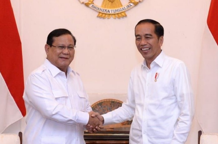Presiden Jokowi dengan Menteri Pertahanan Prabowo Subianto. (Dok. Setkab.go.id)
