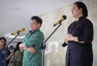 Ketua DPP PDI Perjuangan Puan Maharani bertemu dengan Ketua PKB Muhaimin Iskandar (Cak Imin). (Instagram.com/@cakiminow)