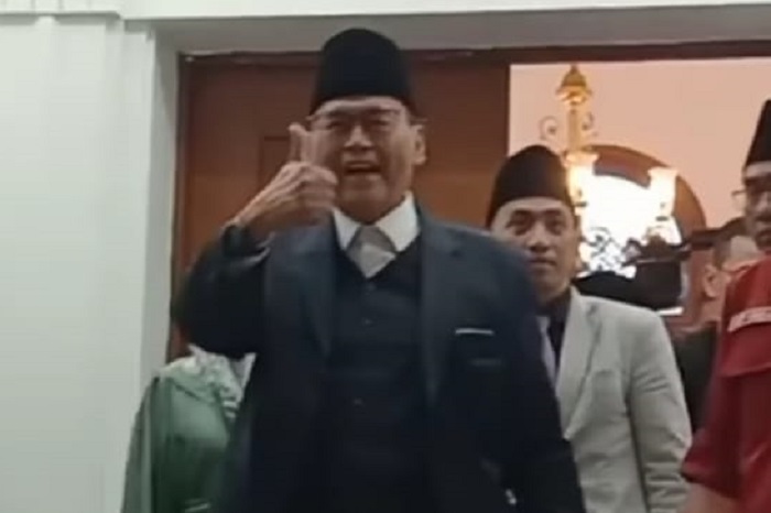 Tangkapan Layar, Pimpinan Pondok Pesantren (Ponpes) Al Zaytun, Panji Gumilang. (Instagram.com/sholawat_vidios)
