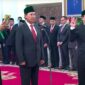 Presiden Joko Widodo resmi melantik Djan Faridz dan Gandi Sulistiyanto Soeherman sebagai anggota Dewan Pertimbangan Presiden (Wantimpres). (Dok. Kominfo.go.id) 