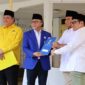 Ketua Umum Partai Gerindra Prabowo Subianto bersama Ketuam Umum Partai Golkar Airlangga Hartarto, Ketua Umum ZUlkifli Hasan dan Ketua Umum PKB Muhaimin Iskandar. (Dok. Tim Media Prabowo Subainto)