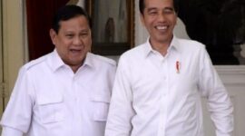 Presiden Jokowi dengan Menteri Pertahanan Prabowo Subianto. (Dok. Setkab.go.id)
