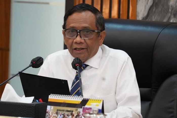 Menteri Koordinator Bidang Politik Hukum dan Keamanan (Menko Polhukam) Mahfud MD. (Facebook.com/@Mahfud MD)
