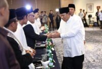 acara silaturahmi bersama ulama se-Jawa Tengah di Aryaduta Menteng. (Dok. Tim Media Prabowo Subianto )

