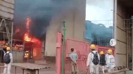 Insiden meledaknya tungku pengolahan nikel terjadi di kawasan Indonesia Morowali Industrial Park.milik PT Indonesia Tsingshan Stainless Steel (ITSS). (Dok. Tangkapan layar di grup WA jurnalis)
