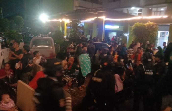 Laporan visual pasca bencana gempa bumi di Kabupaten Sumedang, Senin (1/1/2024).(Dok.BNPB)