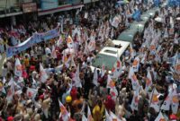 Calon Presiden nomor urut 2, Prabowo Subianto berkampanye di Batam. (Dok. TKN Prabowo - Gibran)
