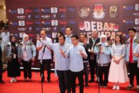 Calon wakil presiden (Cawapres) nomor urut 2 Gibran Rakabuming Raka Acara Debat Cawapres. (Dok. TKN Prabowo Gibran)
