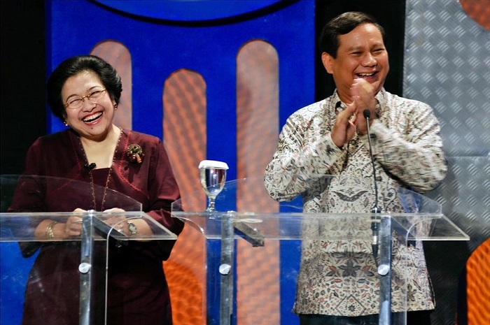 Ketua Umum Partai Gerindra, Prabowo SUbianto Bersama Ketua Umum Partai PDI Perjuangan, Megawati Setiawati. (Instagram.com/@prabowo)