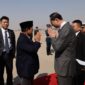 Menteri Pertahanan RI Prabowo Subianto tiba di Beijing, China untuk menemui sejumlah pejabat tinggi negara, termasuk Presiden China XI Jinping. (Dok. Tim Media Prabowo)