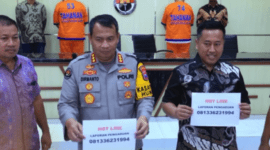 Polda Jatim Laksanakan Press Release hasil ungkap kasus Penipuan dan Penggelapan. (Instagram.com/@humaspoldajatim)