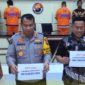 Polda Jatim Laksanakan Press Release hasil ungkap kasus Penipuan dan Penggelapan. (Instagram.com/@humaspoldajatim)