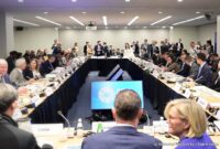 Menteri Keuangan (Menkeu) Sri Mulyani Indrawati melakukan Pertemuan Bilateral dengan Managing Director International Finance Corporation (IFC), Makhtar Diop. (Dok. Kemenkeu.go.id)