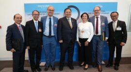 Menteri Koordinator Bidang Perekonomian Airlangga Hartarto mengikuti beberapa sesi utama Pertemuan Tingkat Menteri Organisation for Economic Co-operation and Development (PTM OECD) yang diselenggarakan pada 2-3 Mei 2024 di Paris, Prancis. (Dok. Ekon.go.id)