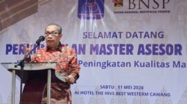 PMAI Gelar Halal Bihalal dan Webinar Master Asesor Peningkatan Kompetensi dan Kerjasama Anggota pada hari Sabtu, 11 Mei 2024, di The Hive Best Western Cawang, Jakarta. (Doc.BNSP)