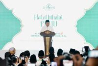 Presiden terpilih periode 2024-2029 Prabowo Subianto Menghadiri Halal Bihalal PBNU 1445 H yang dihelat di Gedung Pusat PBNU. (Dok. Tim Media Prabowo)

