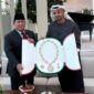 Menteri Pertahanan RI Prabowo Subianto menerima anugerah 'Zayed Medal' dari Presiden Uni Emirat Arab (UAE), Yang Mulia Syekh Mohamed bin Zayed Al Nahyan (MBZ).. (Dok. Tim Media Prabowo)