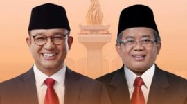 Pasangan Anies Baswedan-Sohibul Iman untuk maju di Pilkada DKI Jakarta 2024.  (Instagram.com @infipop.id)