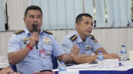 Foto : Badan Nasional Sertifikasi Profesi (BNSP) memberikan pembekalan strategi melalui Rakor Dalsed, Sosialisasi, dan Bimtek KPM yang digelar di Pusbekmat AU, Lanud Halim Perdana Kusuma, pada 19 hingga 22 Agustus 2024. (Doc.Ist)