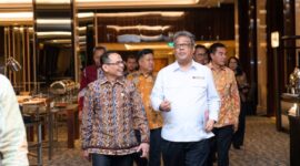 Foto : BNSP turut hadir di Konvensi Nasional Rancangan Standar Kompetensi Kerja Nasional Indonesia (RSKKNI) Bidang Pembiayaan di Ballroom 1 Hotel Grand Sheraton, Gandaria - City, Jl. Sultan Iskandar Muda, Jakarta Selatan pada Selasa, 2 Juli 2024. (Doc.Ist)