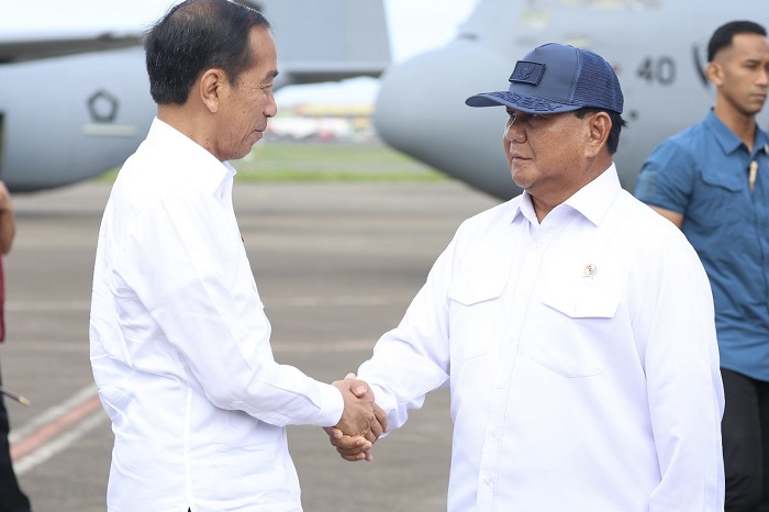 Presiden Indonesia, Prabowo Subianto bersama Mantan Presiden Ke 7 Joko Widodo. (Instagram.com @Prabowo Subianto)


