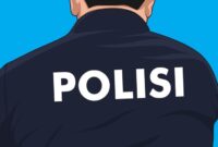 Ilustrasi Petugas Polisi. (Dok. Sapulangit Media Center/M. RIfai Azhari)

