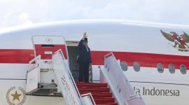 Presiden Prabowo Subianto resmi mengakhiri lawatan kerjanya ke empat negara sahabat dan kembali ke Tanah Air, (Dok. Tim Media Prabowo)

