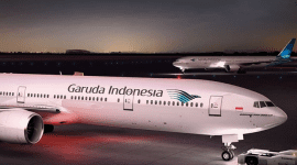 Pesawat Garuda Indonesia dan Pelita Air di apron bandara, simbol rencana merger yang masih digodok. (Dok. garuda-indonesia.com)